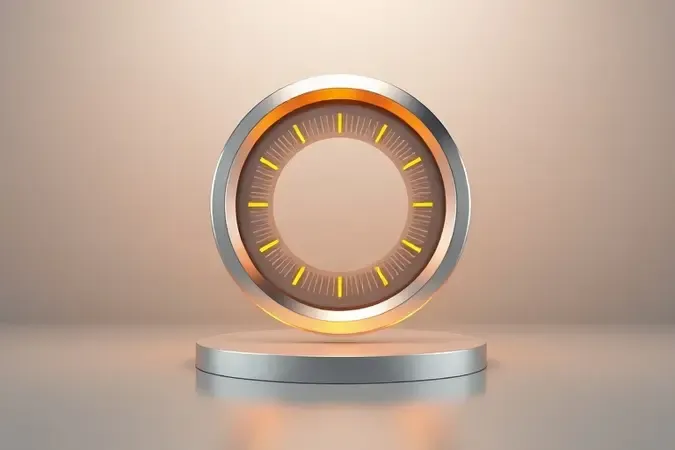 Render 3D conceitual representando eficiência energética e certificação 80 Plus para fontes de alimentação de computador