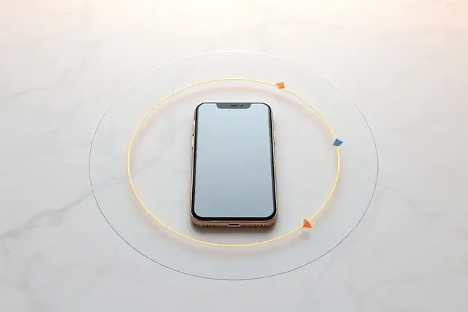 Conceito 3D de smartphone com elementos geométricos abstratos representando critérios para escolher a melhor marca de celular