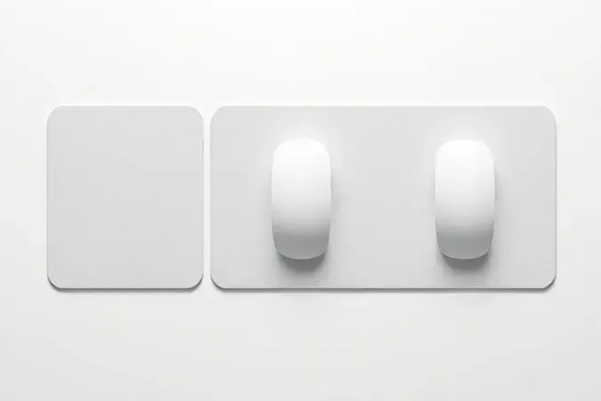 Três estilos diferentes de mousepad lado a lado em render 3D conceitual para comparação visual.