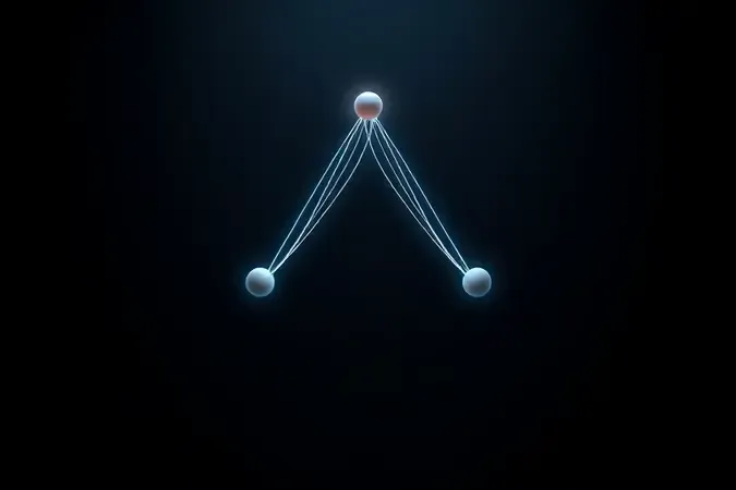 Render 3D conceitual mostrando fluxo de dados entre nós de rede mesh com roteamento inteligente e conexões luminosas.