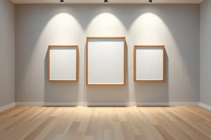 Comparação conceitual 3D de diferentes tamanhos de tela de TV em ambiente moderno minimalista