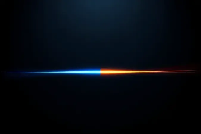 Comparação visual entre velocidades de rede Gigabit e Fast Ethernet com fluxos de dados abstratos em diferentes intensidades.