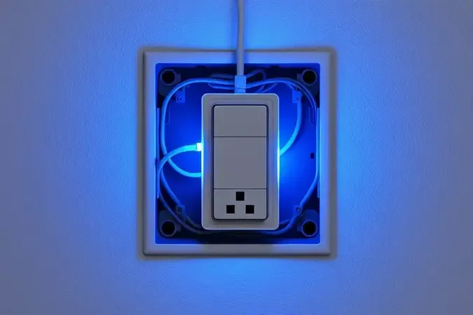 Diagrama conceitual de instalação elétrica destacando o fio neutro em interruptor inteligente.
