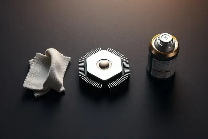 Ilustração 3D conceitual de manutenção de air cooler com aplicação de pasta térmica em processador.