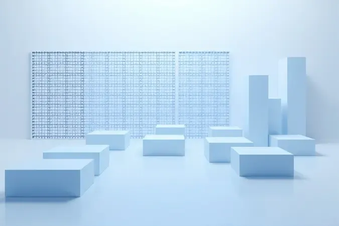 Render 3D ilustrando diferença entre resoluções Full HD e 4K em TV Boxes