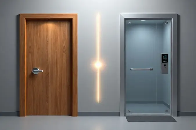 Comparação conceitual de tipos de fechaduras inteligentes Wi-Fi para ambientes residenciais e comerciais