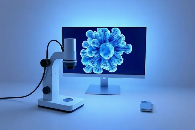 Vantagens do microscópio digital USB com conexão a computador e visualização em tela em renderização 3D